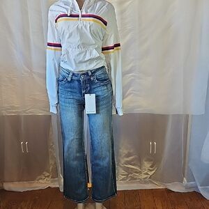 Classic Blue Flare Jeans for Women